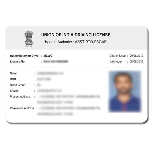 Digilocker Driving License Pvc Print